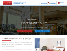 Tablet Screenshot of hometowninnwashington.com
